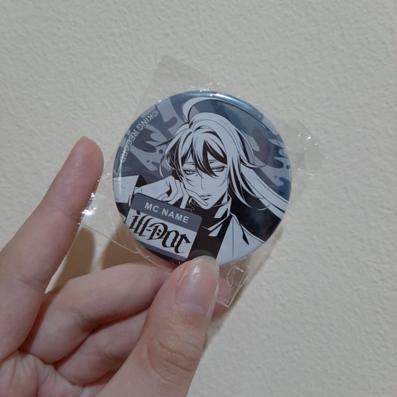 OFFICIAL HYPNOSIS MIC Jakurai Jinguji Metal Badge Pin Button