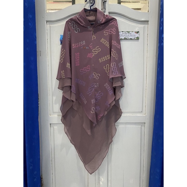 Preloved khimar berkha sisesa