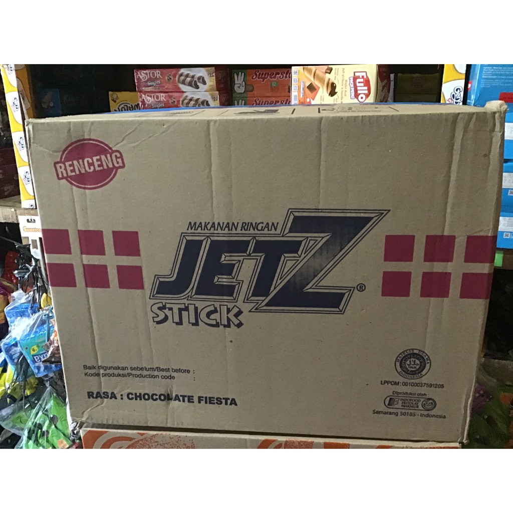 

PERDUS Jetz Coklat 18gr Perdus isi 60 bks