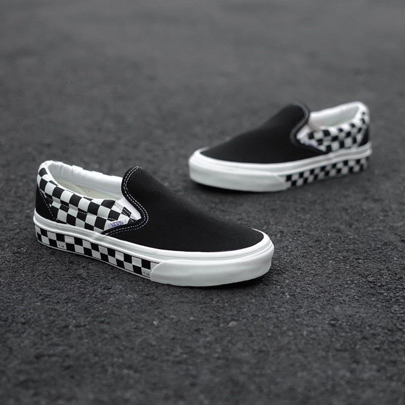 V4ns Slip On Sidewall Chekerboard Original