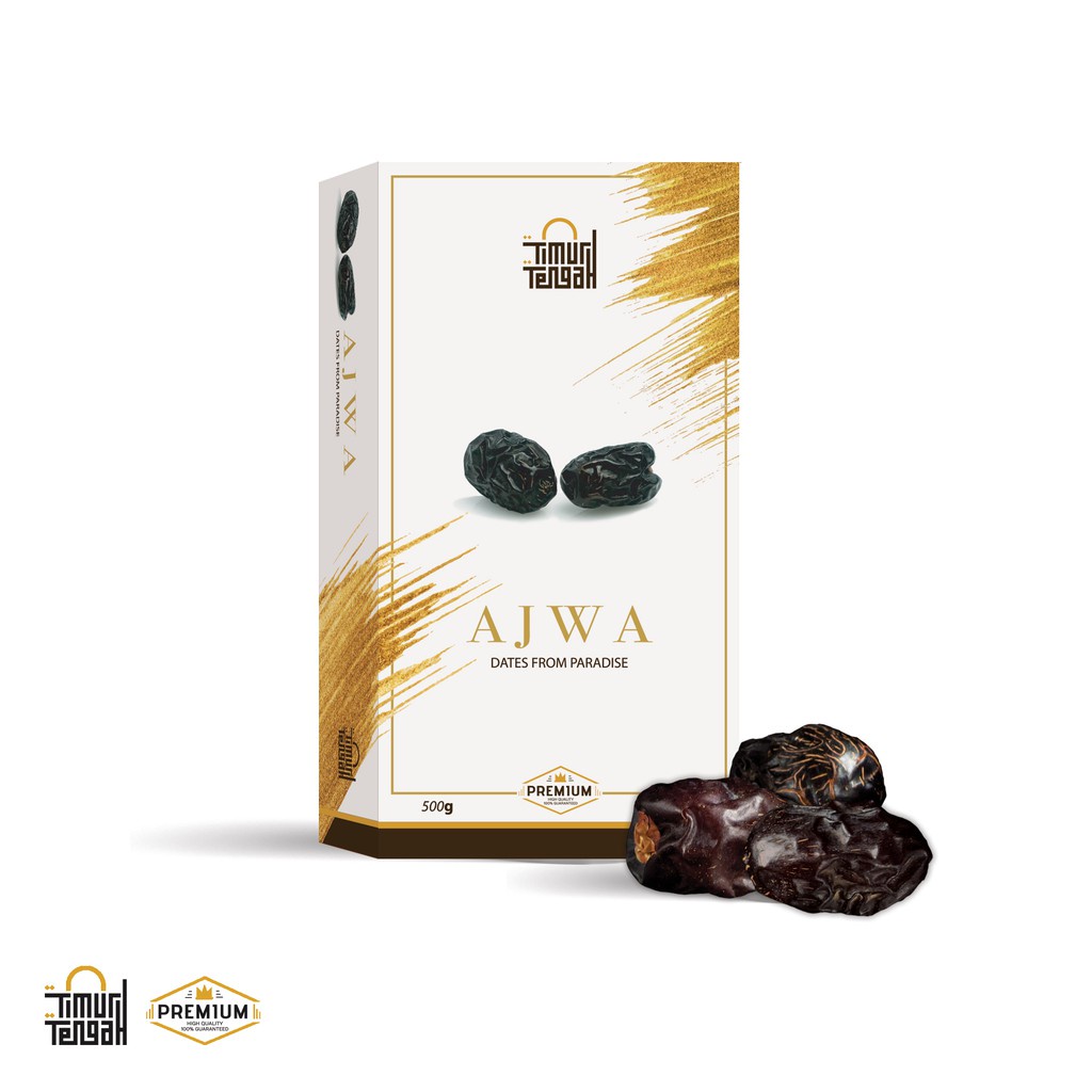 

Kurma Ajwa Premium Timur Tengah Kurma Nabi Asli Madinah High Quality