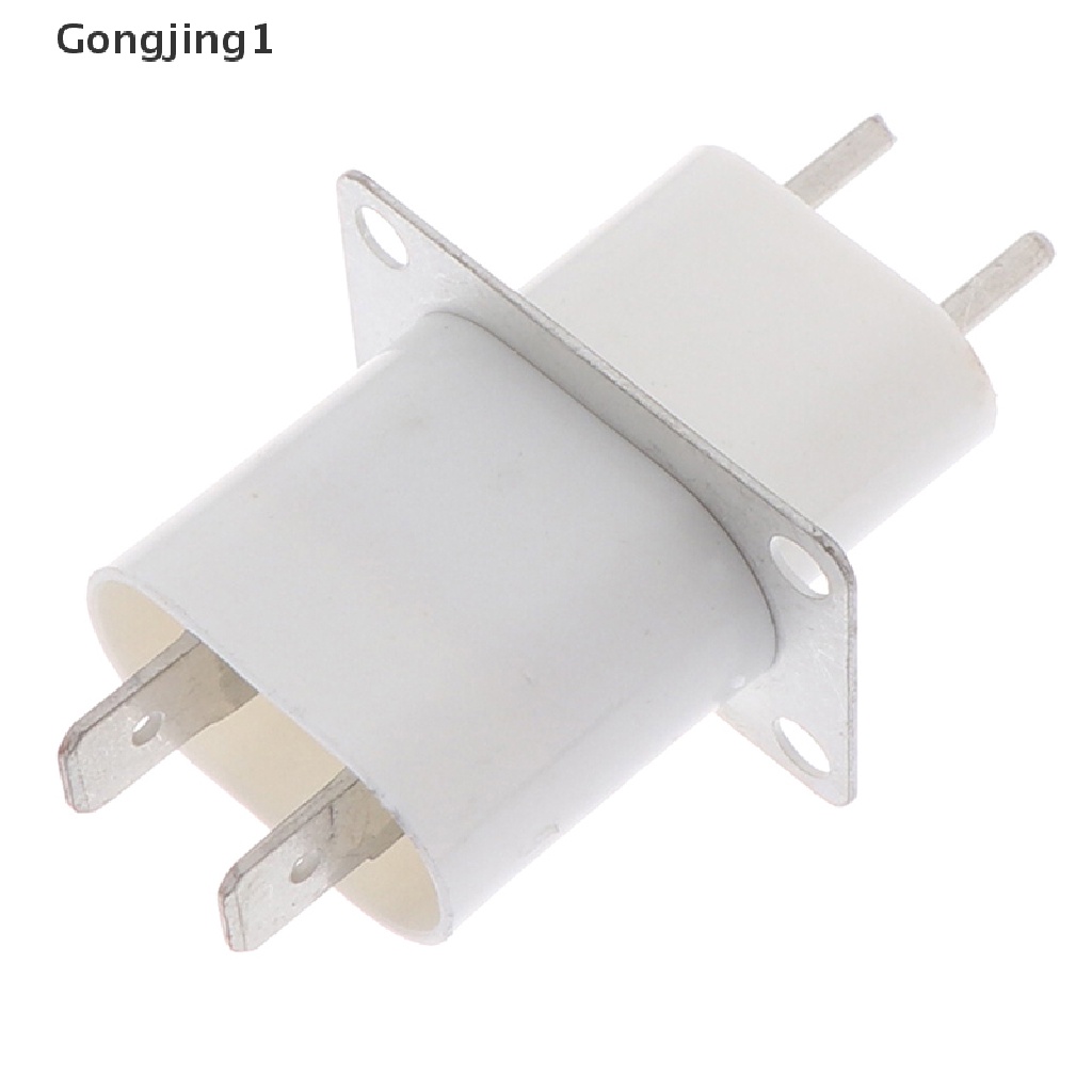 Gongjing 1pc Soket Konverter 4 Pin Filamen Magnetron Untuk Microwaveoven
