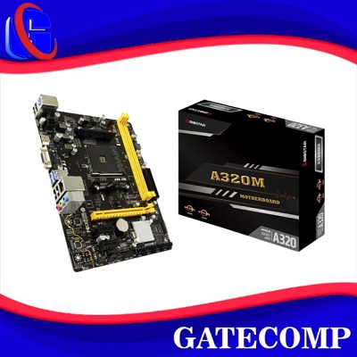 MOTHERBOARD A320M BIOSTAR DDR4 SOCKET AM4 SUPPORT AMD RYZEN