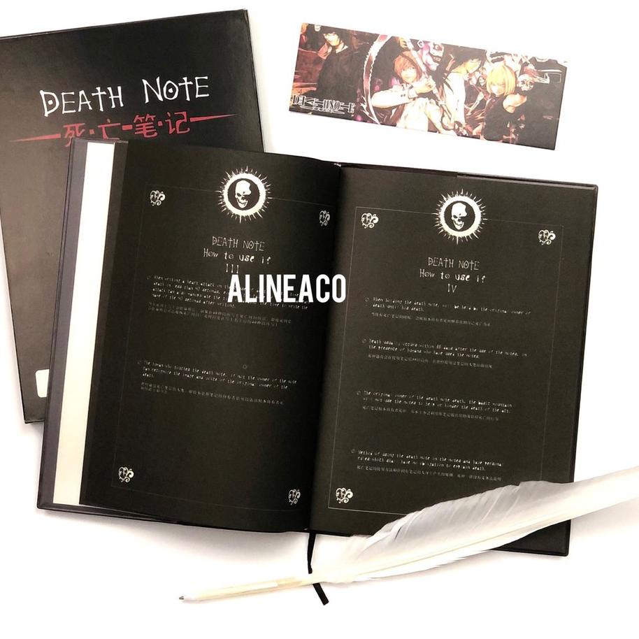 

[Terlaris Today] Buku Tulis Deathnote Notebook Anime Buku Catatan Death Note