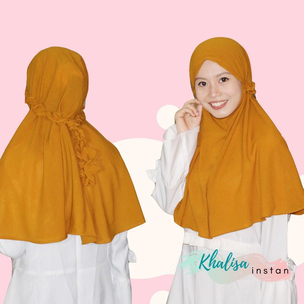 KERUDUNG BERGO TALI KRIWIL KHALISA / HIJAB INSTANT MURAH MODEL BERGO / JILBAB INSTAN LANGSUNG PAKAI / JILBAB BERGO TALI MURAH