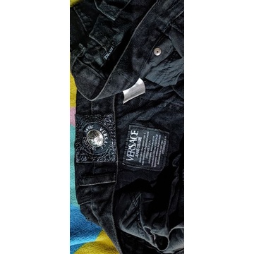 Long pants Versace jeans Couture Black made in Italy Original second