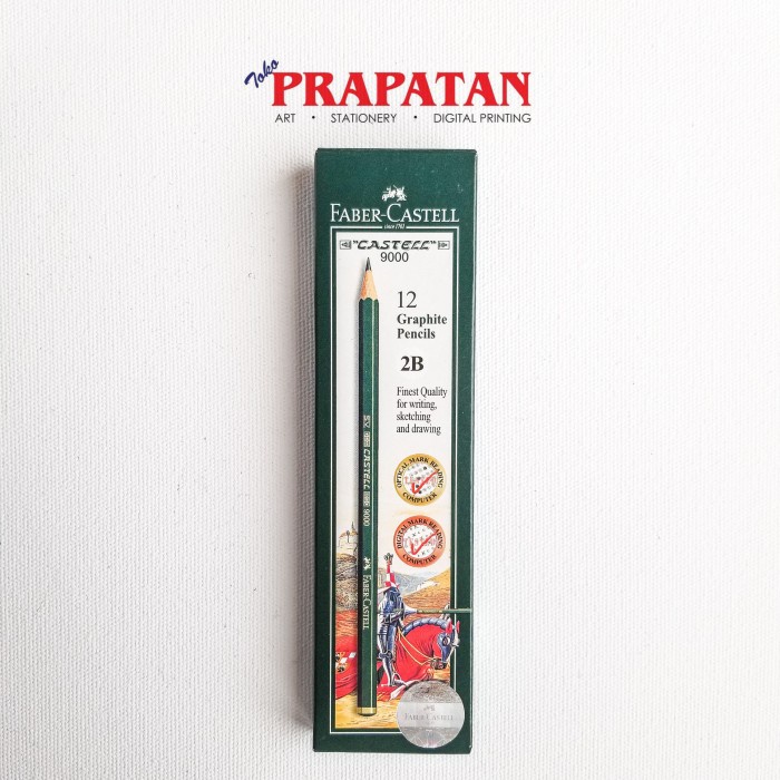 

Faber Castell Graphite Pencils 2B Pack 12 pcs Terlaris
