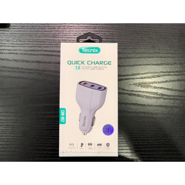 Charger mobile tecnix CHR-057 3.0 quick charge