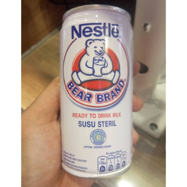 

Bear Brand susu steril 189ml