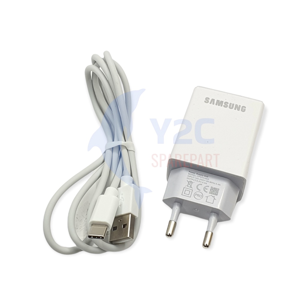 CHARGER SAMSUNG TYPE C ORIGINAL OEM OP52 QUICK CHARGE A217 / A21S / A51 /A515 / A71 / A715 / S8 / S8+ / S9 / S9+ / S10 / S10+ / A20 / A30 / A50 / A505 / A70 / A705 / A80 / A805 / NOTE 8 / NOTE 9 / NOTE 10