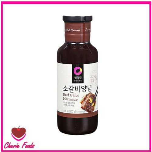 

Beef Galbi Marinade 500gr Chung Jung One / Saus BBQ Korea / Saos Galbi