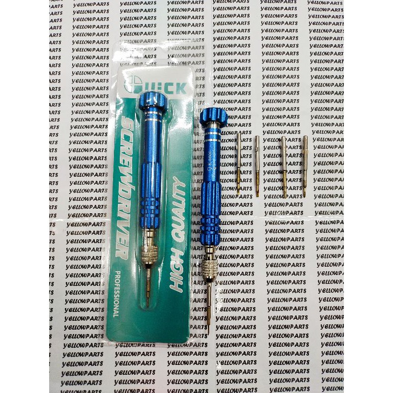 TOOLS OBENG SET SCREWDRIVER QUICK 8600 5 IN 1