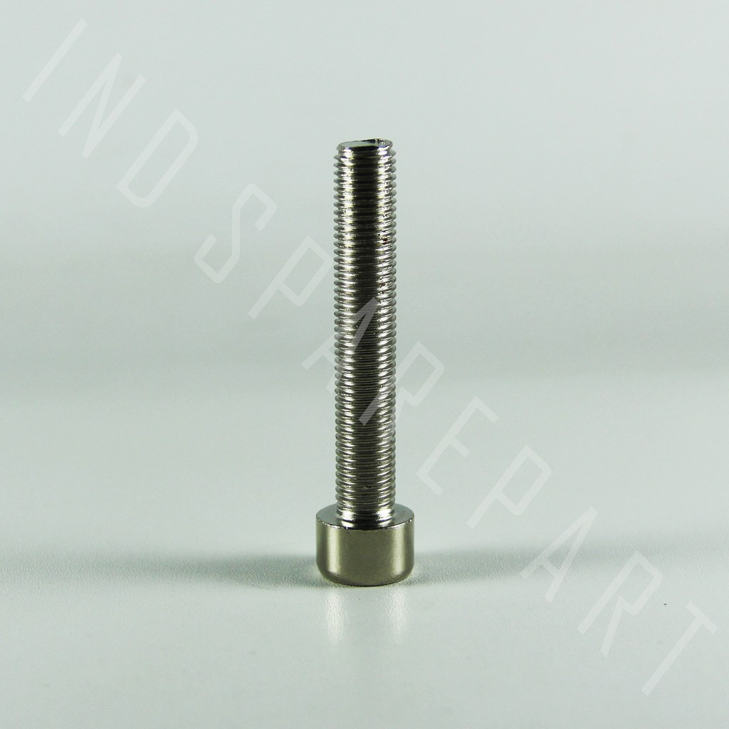 Baut-Baud-Bolt L M10x60-10x60-M 10 x 60 Kunci L8-8 mm Pitch-P 1.25