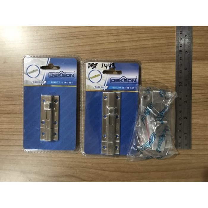 grendel slot pintu 3 inch dekkson db sq 3" door bolt slot kunci pintu
