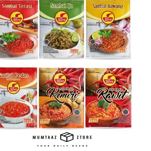

❖IMPORT❖ ☘️ MUMTAAZZTORE ☘️ FINNAFOOD Sambal Uleg 20gr All Varian produck terbaik