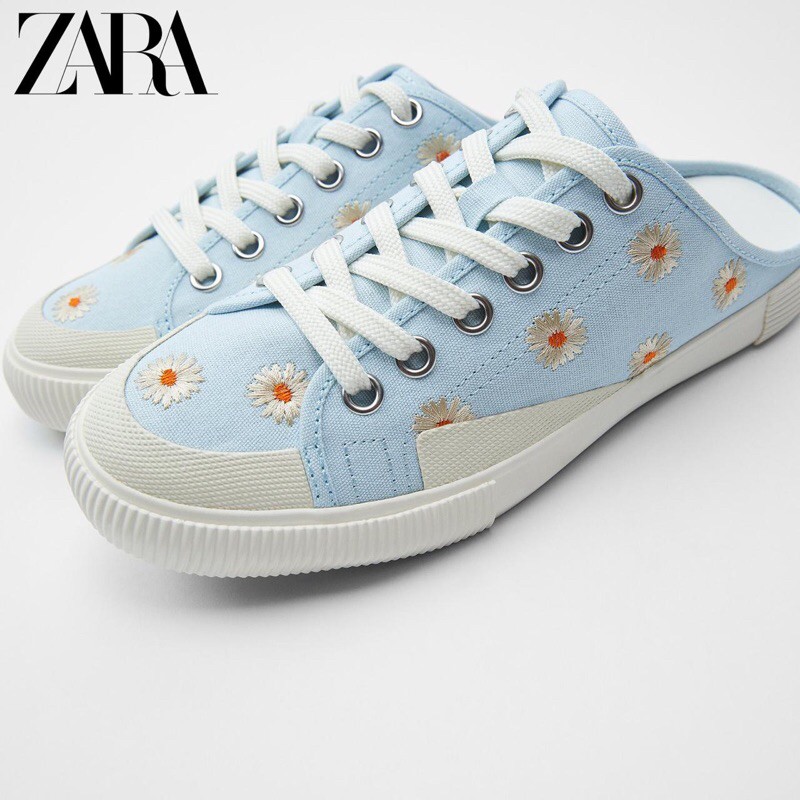 sepatu wanita  sneakers zara989 slip on