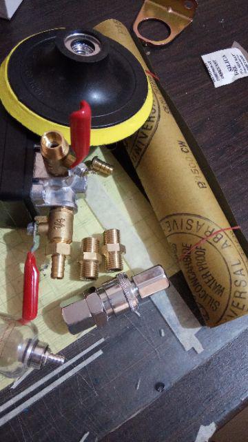 Kran Kompresor.air Cock 1/4 Hato Kuningan