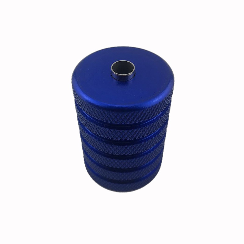 35Mm Aluminium Alloy Tato Knurled Pegangan Tabung Tato Mesin Handle Grip