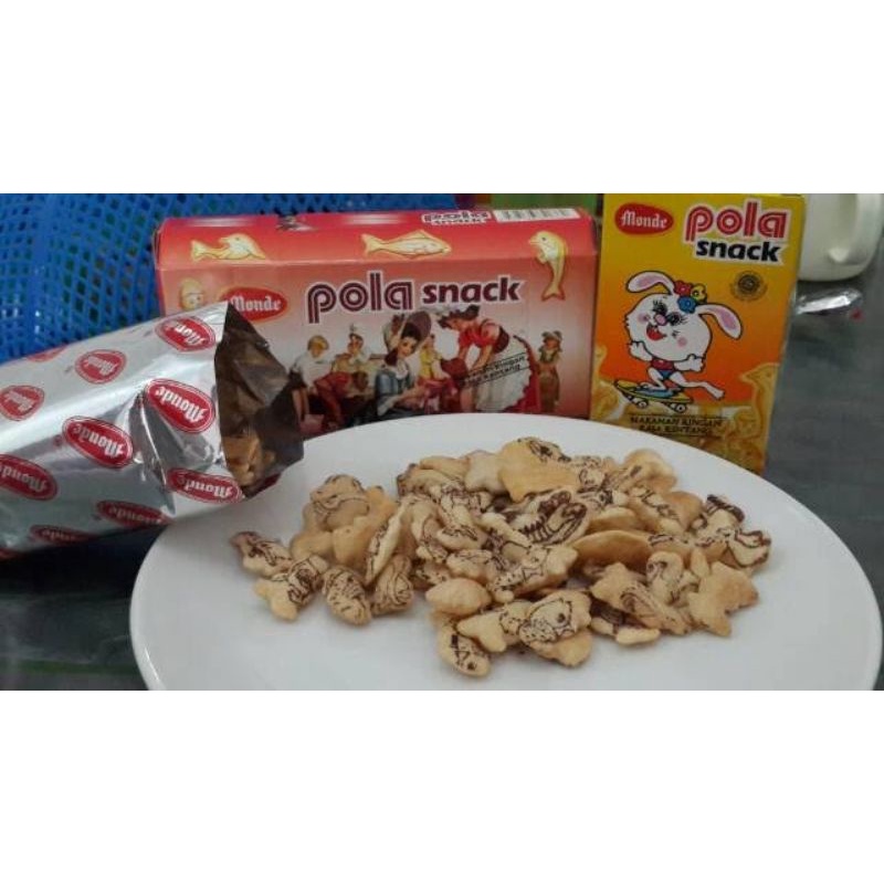 Monde Pola Snack 25gr / 50gr [Harga Per Kotak]