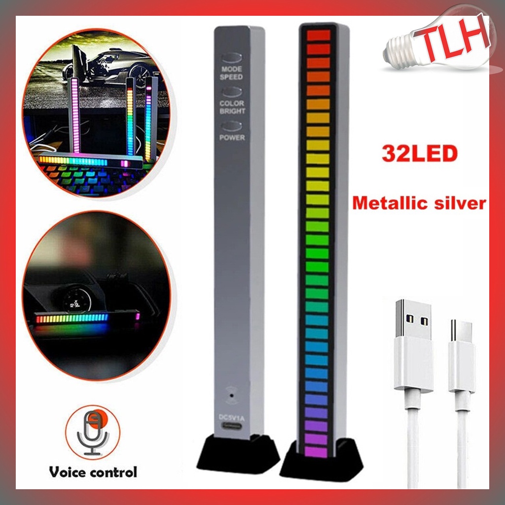 LAMPU HIAS KAMAR TIDUR UNIK MINIMALIS LED RGB DEKORASI CAFE PESTA MOBIL DISCO SENSOR SUARA MENGIKUTI