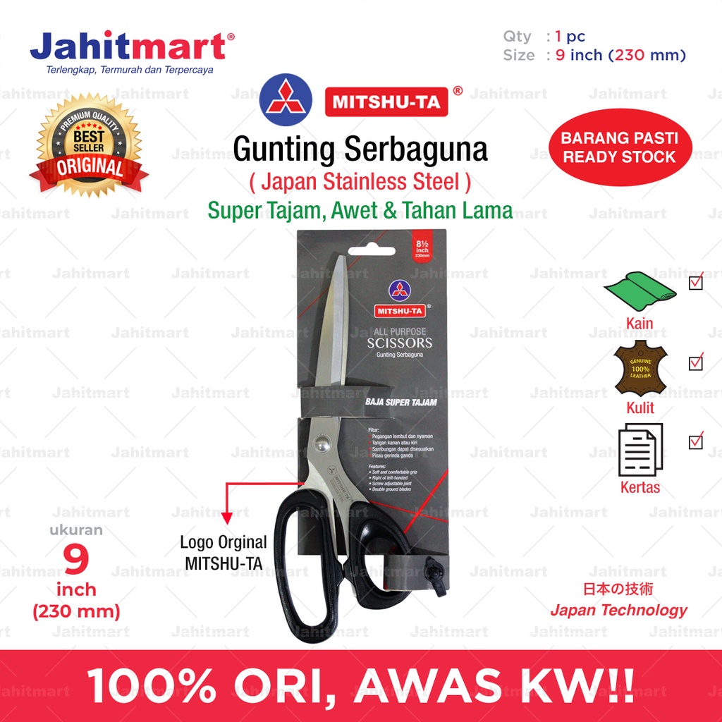 

Gunting Serbaguna Merk “Mitshu-Ta”