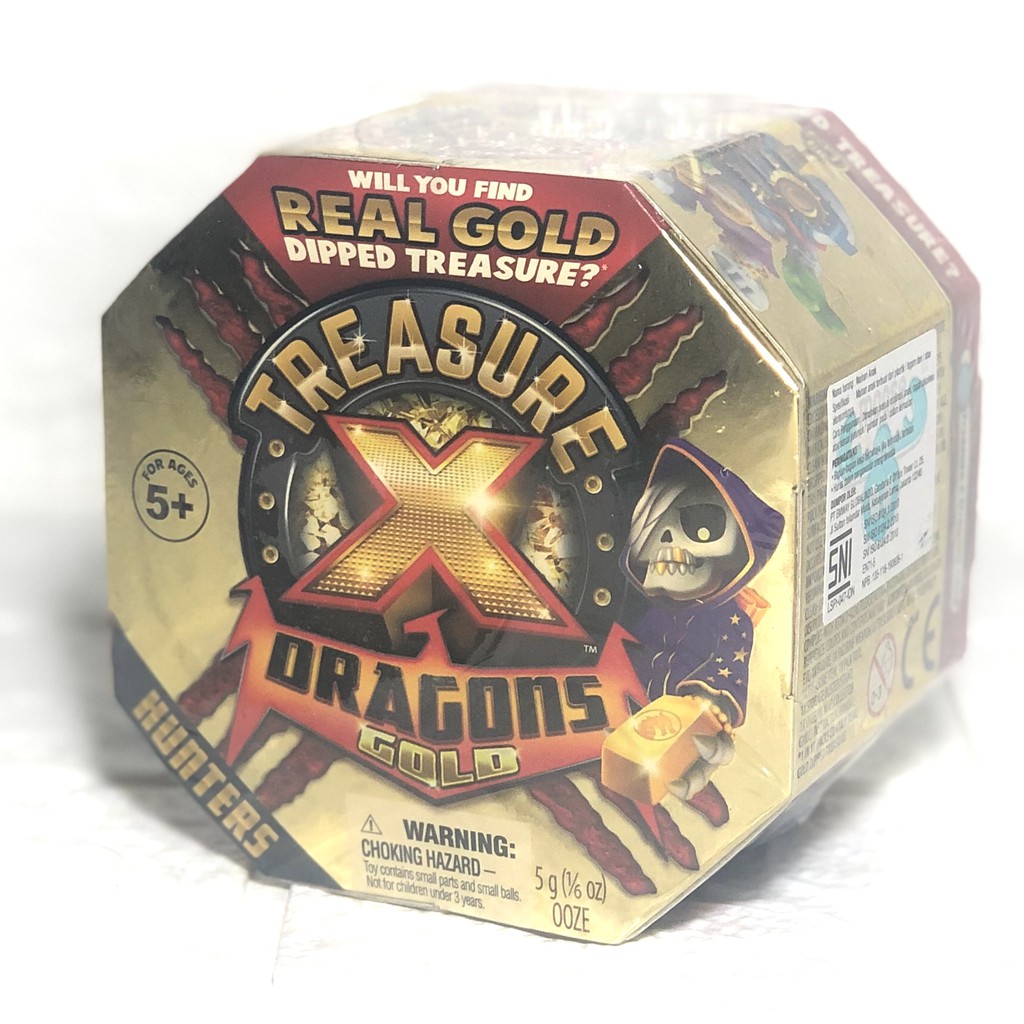 TREASURE X QUEST FOR DRAGONS GOLD - TREASURE HUNTER [mainan anak]