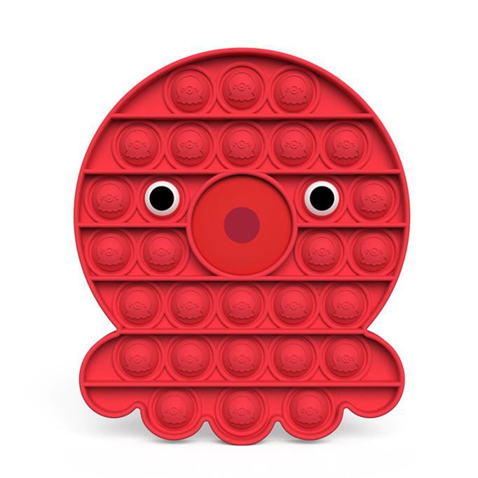 Produk Terbaik] Pop It Fidget Popit Bubble Mainan Viral Anak Sea Animal Octopus Gurita