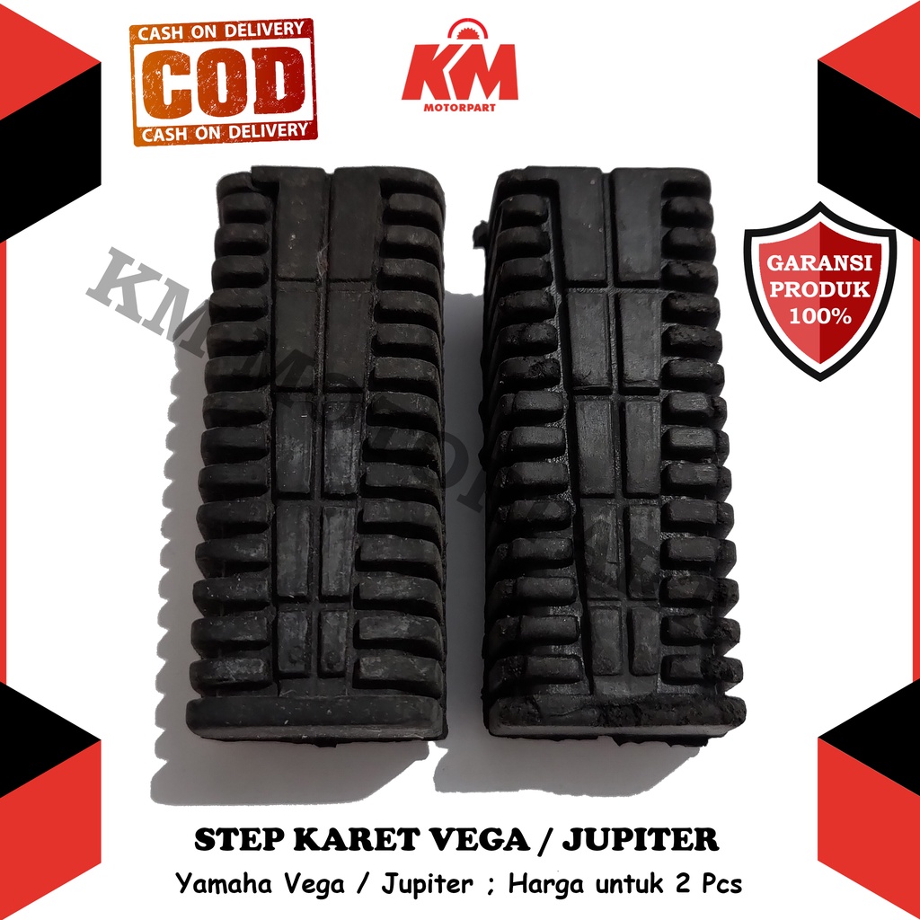 Footstep Depan Yamaha Jupiter Vega Step Karet Barstep Variasi 2 Pcs