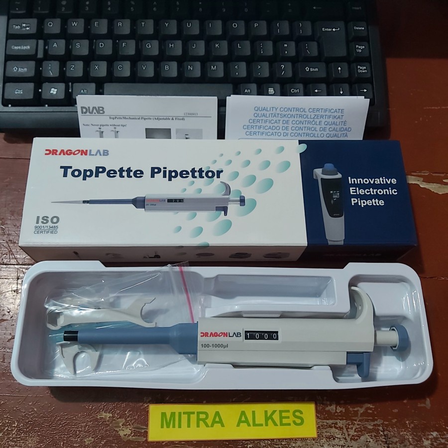 Micropipette Adjustable DRAGON LAB. Micro pipet. Micropipet Adjustabel. Mikro pipet AJS. Mikropipet AJS.