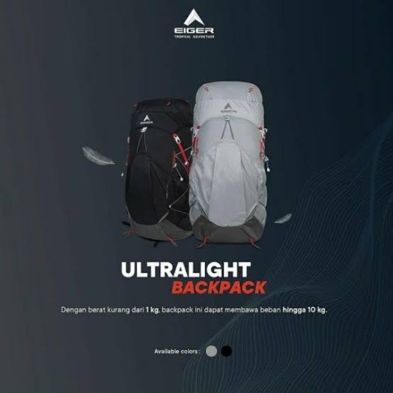 BACKPACK CARRIER HIKEOVER 45L ULTRALIGHT