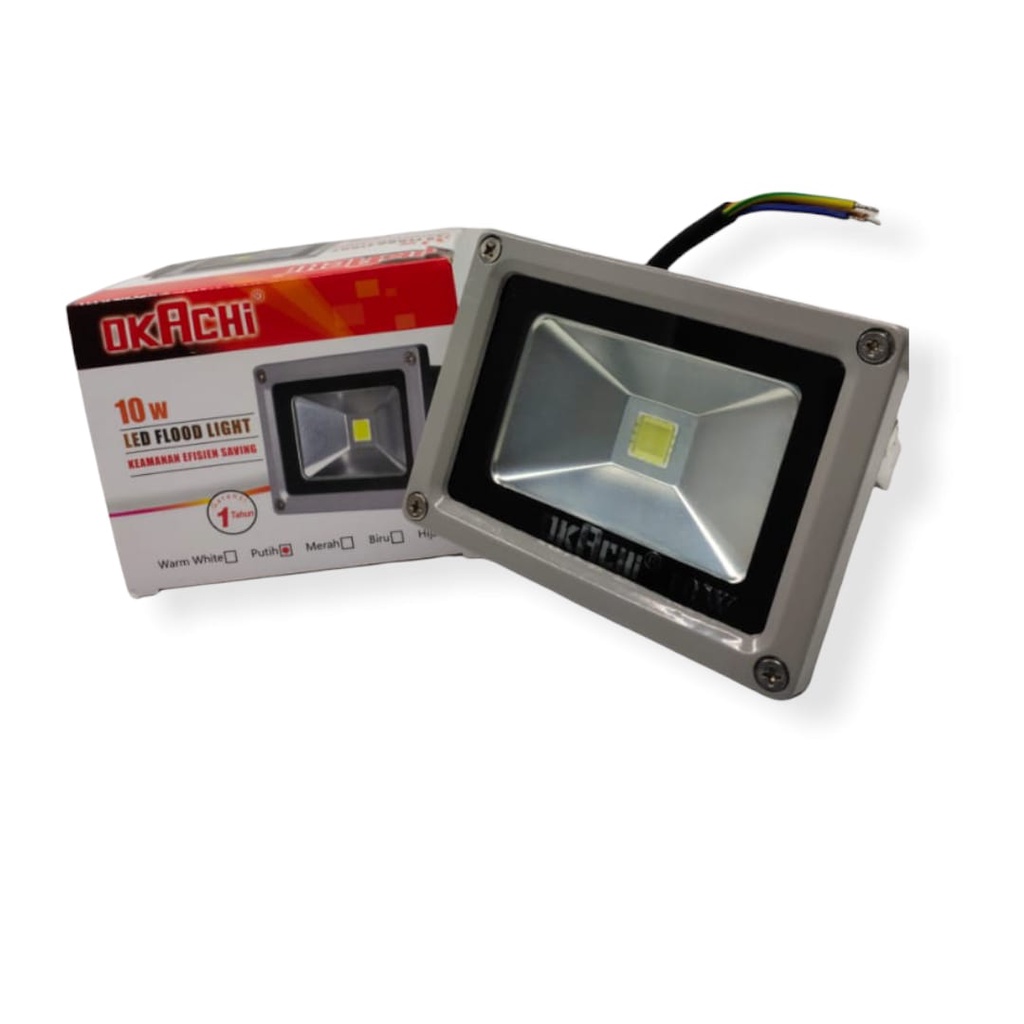 Cuci Gudang Lampu Sorot Okachi Led Flood Light 10W & 30W - NASA SQUARE