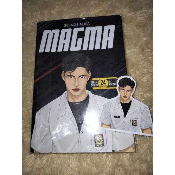 PRELOVED NOVEL WATTPAD MAGMA BY GELADIS AFIRA
