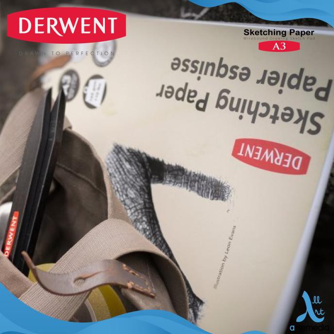 

Diskon Buku Sketsa Derwent A3 Sketch Pad Wirebound Drawing Sketching Paper Diskon