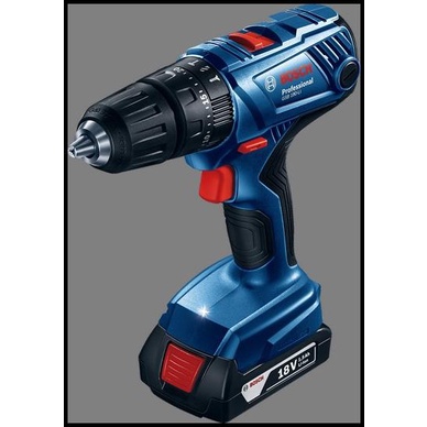 Bosch Gsb 180 Li 18V Cordless Impact Drill / Bor Tembok Baterai
