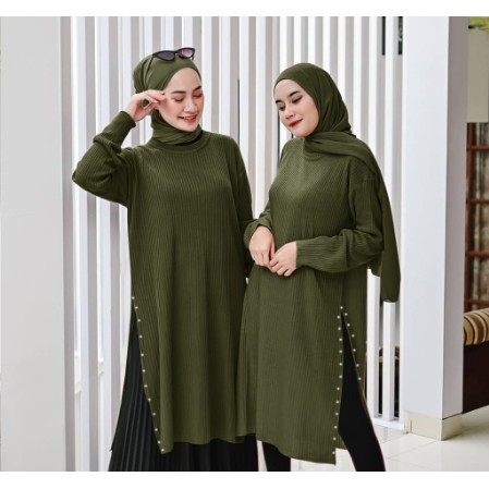 Baju Tunik lOVELY Tunik Wanita Terbaru 2023 Grosironlinemurah Atasan Tunik / tunikmuslim / Atasanmur