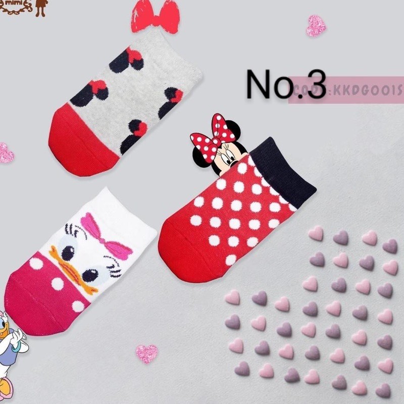 Kaos Kaki Petite Mimi KARAKTER Disney