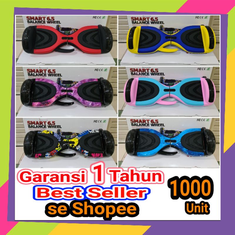 Terbaru Smart Balance Wheel 6.5 Inch Hoverboard Segway / Self Balance Wheel