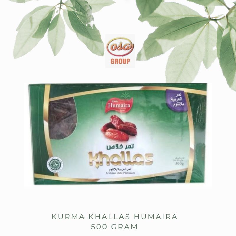 

Kurma KHALLAS Humaira Khalas 500gr Arabian Date Platinum | kurma khalas jadied