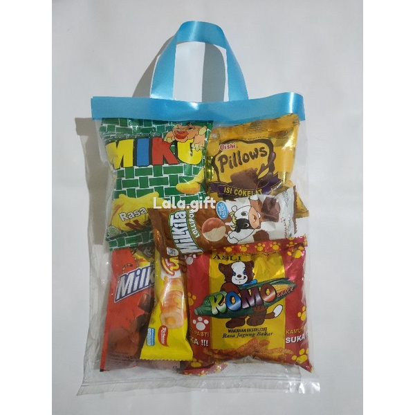 

Paket snack ulang tahun / bingkisan ulang tahun / paket snack 5ribuan