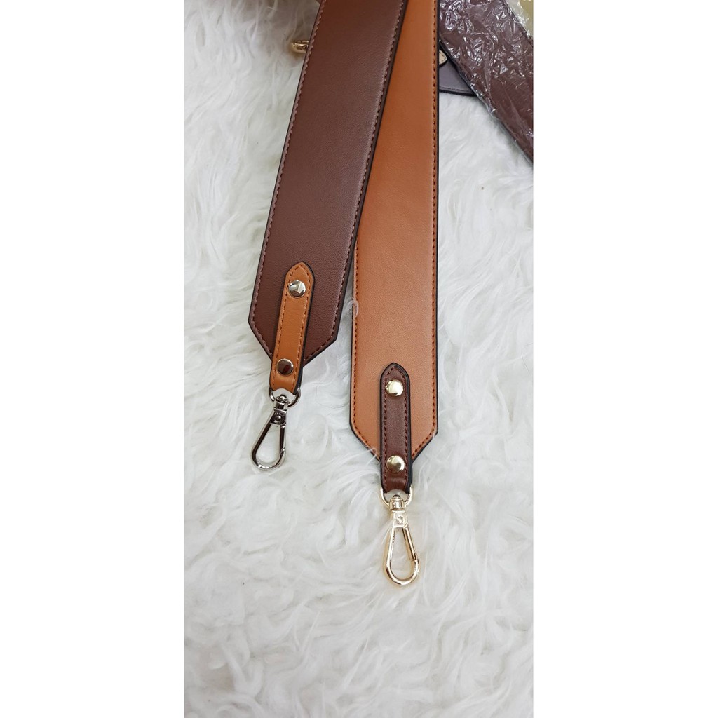 bagstrap elvi 100 cm Leather tas tali fashion panjang strap tas two tone 2 warna irish