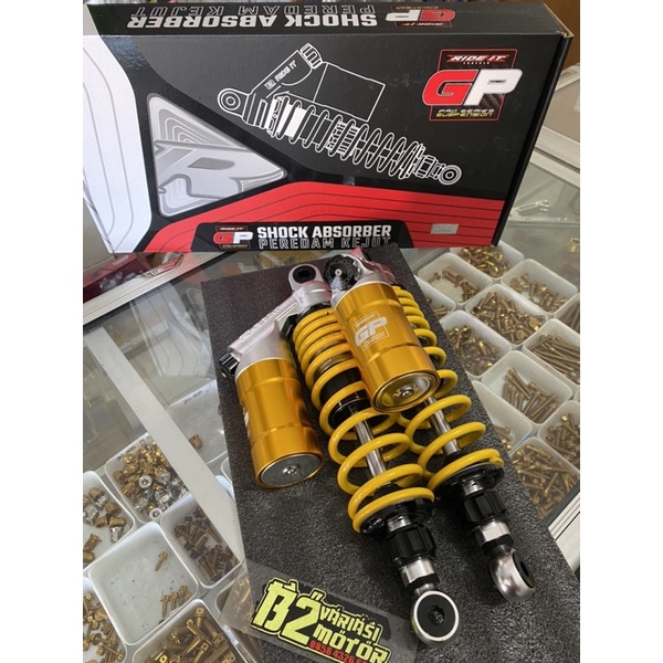 SHOCK SKOK SOK RIDE IT GP DOUBLE KLIK SIZE 28cm 32cm 34cm