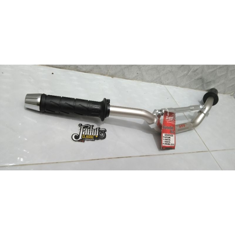 Paket Sat set Stang Day daytona low set Jalu Fu/PCX handgrip