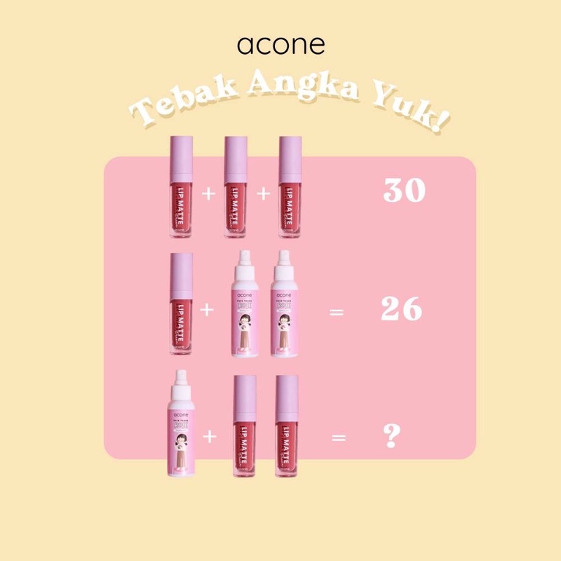 Acone Lip Cream Matte Intense Nude Color with Hyaluronic Acid