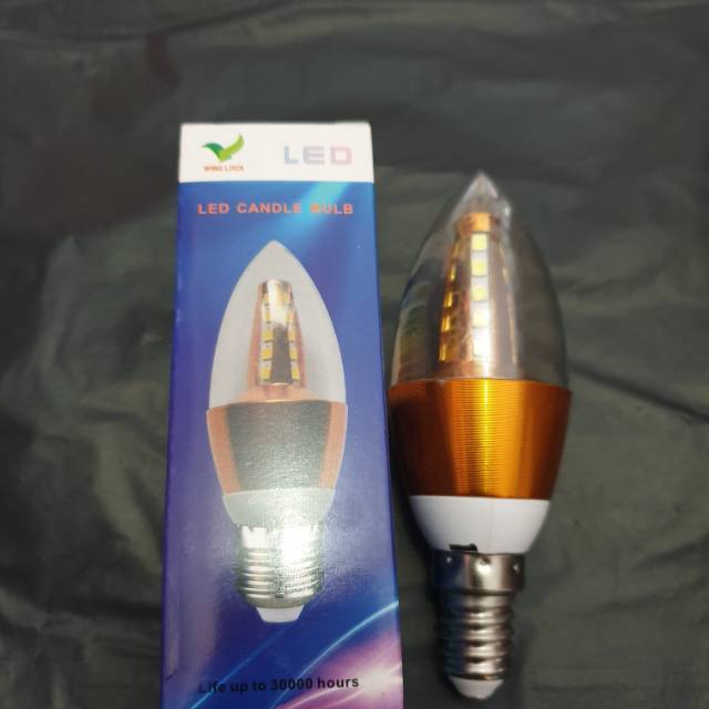 Lampu led candle / lampu hias led fitting e14