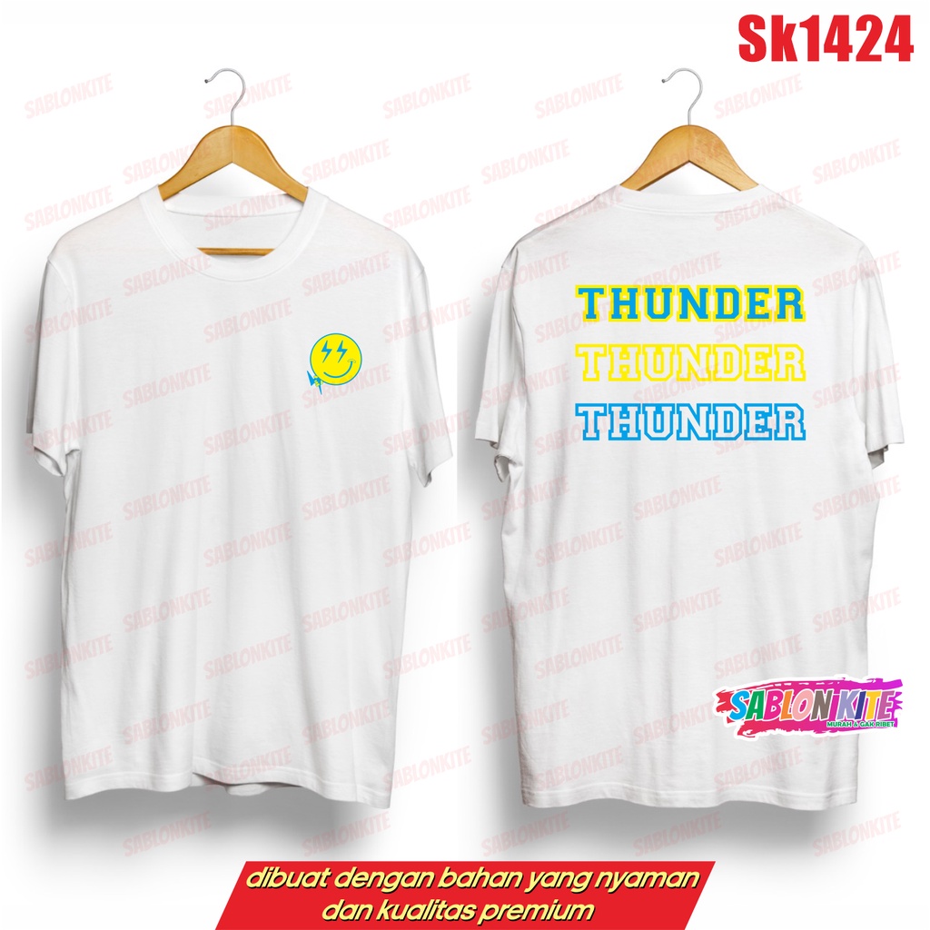 MURAH!!! KAOS ATEEZ SEONGHWA THUNDER SK1424 UNISEX COMBED 30S