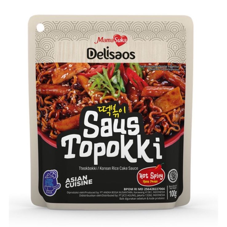 

Saus Toppoki Mamasuka Kemasan 100gr