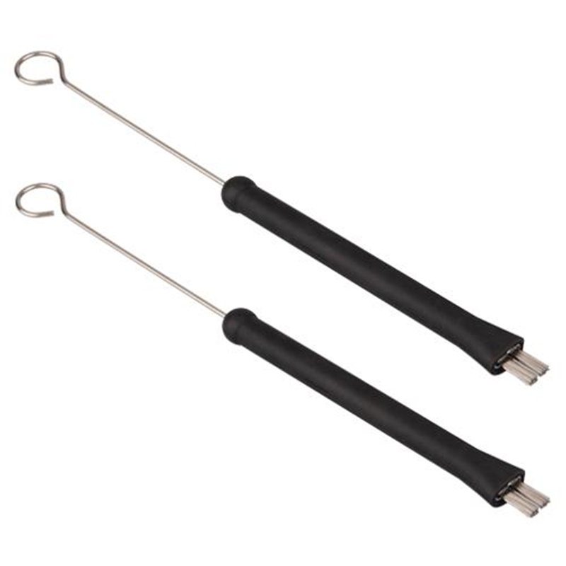 2pcs Stick Kawat Baja Retractable Untuk Drum Jazz