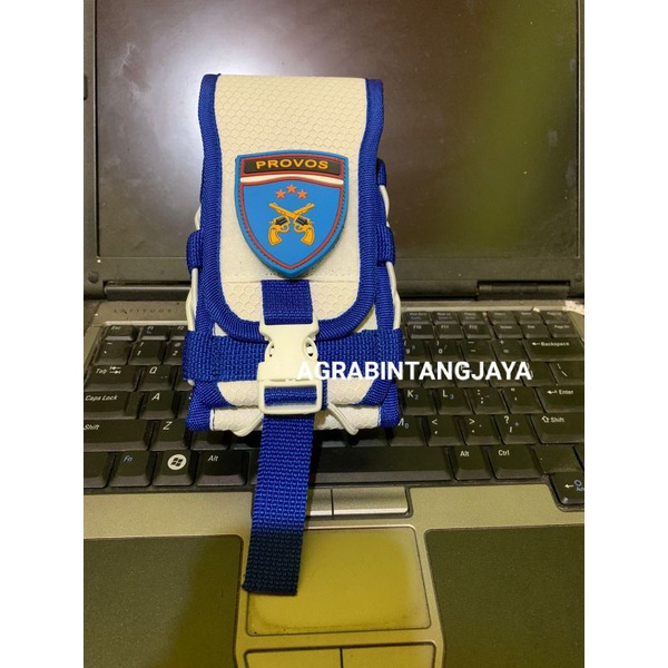 SARUNG HP PINGGANG LOGO PROVOST TEMPAT HANDPHONE PINGGANG LOGO PROVOST SARUNG HP TACTICAL LOGO PROVO