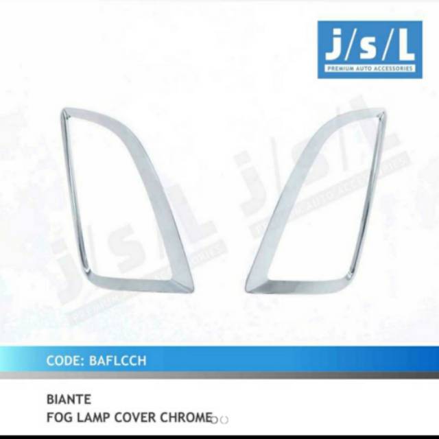 Cover ring foglamp Mazda Biante chrome jsl