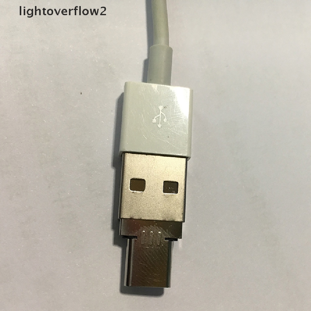 (Light2) Adaptor Konverter Usb-C 3.1 Male Ke Usb Female Untuk U Disk